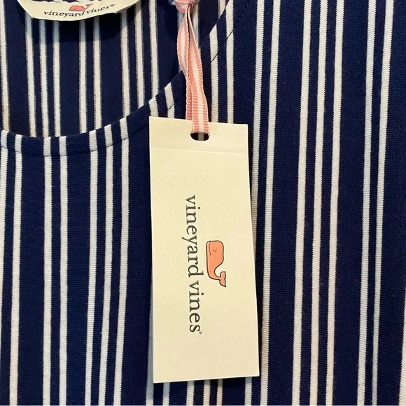 Vineyard Vines Cat Cay Striped Knit Jumpsuit Size 3X NWT - Picture 8 of 10